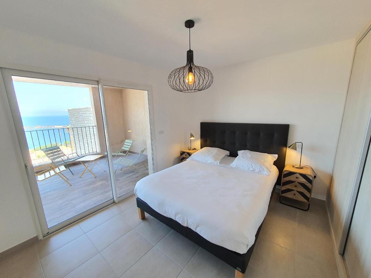 St-Florent Appartement Neuf Vue Mer Panoramique Piscine 4 Chambres - Mor401 Saint-Florent  Exterior foto