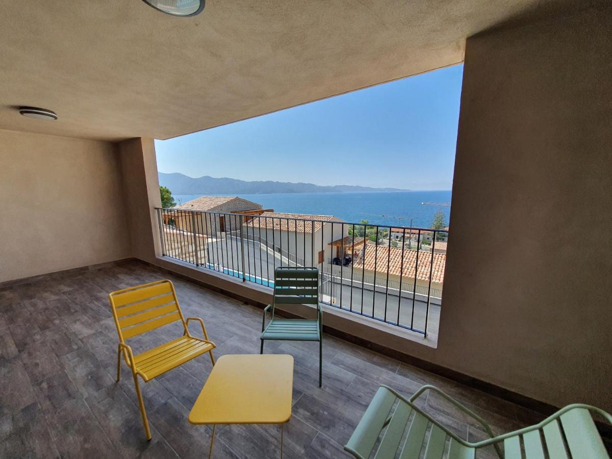 St-Florent Appartement Neuf Vue Mer Panoramique Piscine 4 Chambres - Mor401 Saint-Florent  Exterior foto